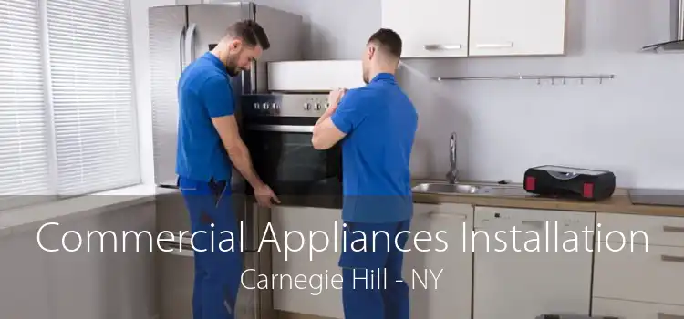 Commercial Appliances Installation Carnegie Hill - NY