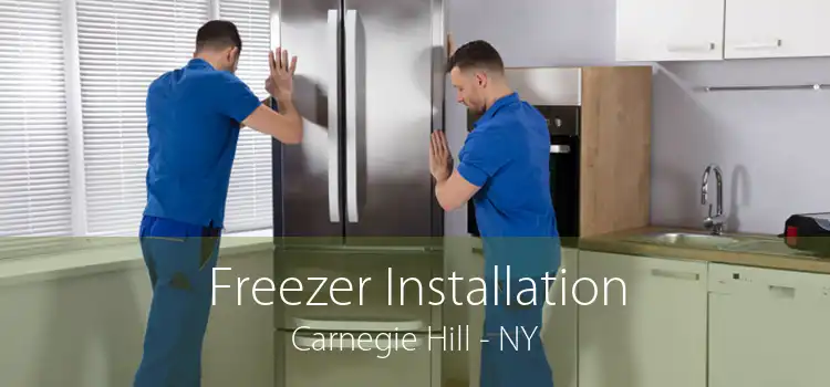 Freezer Installation Carnegie Hill - NY