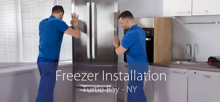 Freezer Installation Turtle Bay - NY