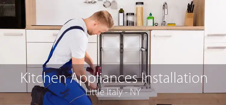 Kitchen Appliances Installation Little Italy - NY