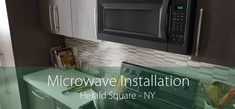 Microwave Installation Herald Square - NY