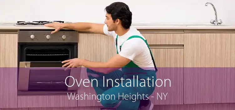 Oven Installation Washington Heights - NY