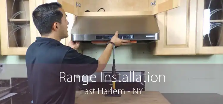 Range Installation East Harlem - NY