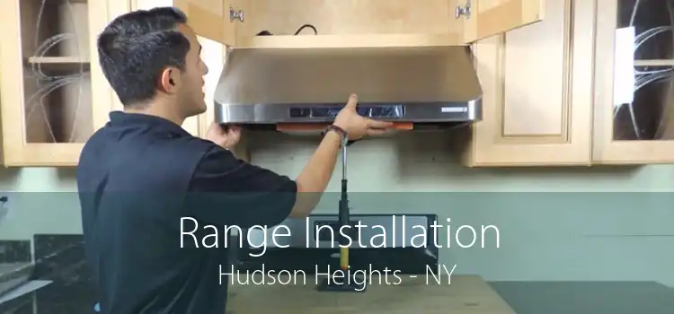 Range Installation Hudson Heights - NY