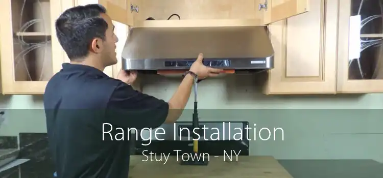 Range Installation Stuy Town - NY